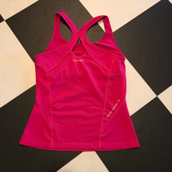 💖Adidas hot pink cross back tank - Picture 2 of 2